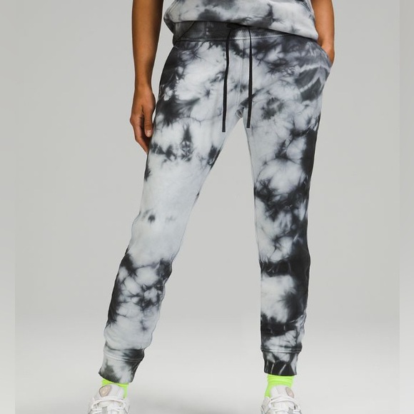 lululemon athletica Pants - Lululemon 2021 Warm Down Jogger *Earth Dye Earth Dye Stone 2 small yoga